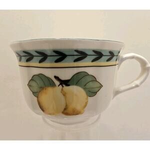 Villeroy & Boch French Garden Lemon Fruit Tea Coffee Cup Cup Set Of 6